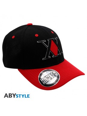 Gorra Hunter X Hunter Emblema Negro Y Rojo