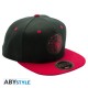 Gorra Juego De Tronos Snapback Targaryen Negra Y Roja