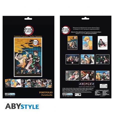 Demon Slayer 9 Mini Posters Temporada 1 21X9,7Cm