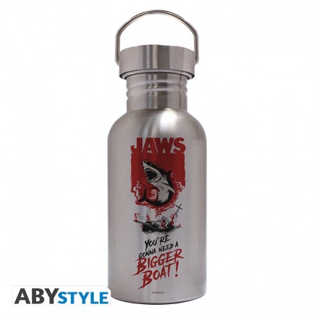 Jaws Botella De Acero Tiburón