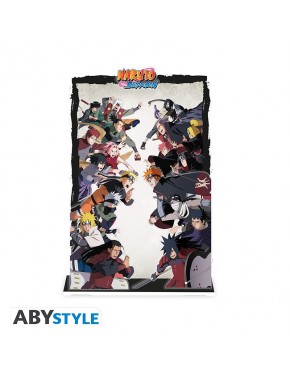 Naruto Shippuden Figura Acryl® Diorama Lucha Grupal