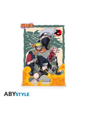 Naruto Figura Acryl® Diorama Equipo 7