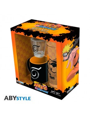 Taza De Café Expreso De Cristal Naruto Shippuden Pck