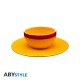 One Piece Cuenco Y Plato Sombrero De Paja