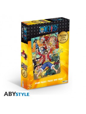 Puzzle De One Piece 1000 Piezas La Tripulación Del Sombrero De Paja