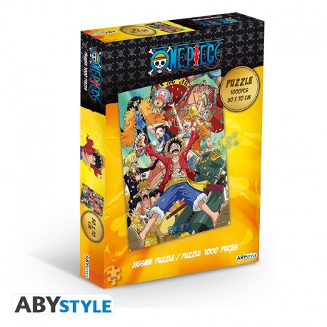 Puzzle De One Piece 1000 Piezas La Tripulación Del Sombrero De Paja