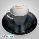 Regreso Al Futuro Juego De Taza Y Plato Con Espejo Delorean