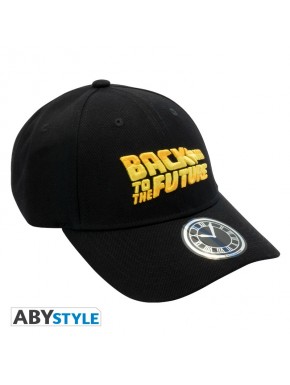 Gorra Negra Logotipo De Regreso Al Futuro
