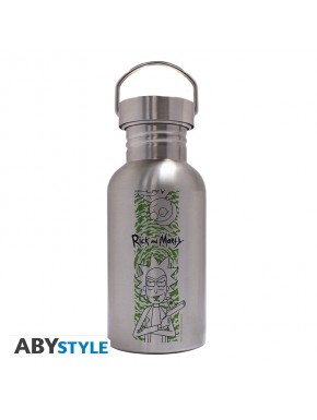 Botella De Acero Portal Rick Y Morty