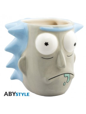 Taza 3D Rick Y Morty Rick Sanchez