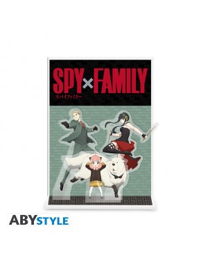 Spy X Family Figura Acryl® Diorama ¡Listo Para La Acción!