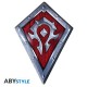 World Of Warcraft Placa Metálica Escudo De La Horda (25X35)
