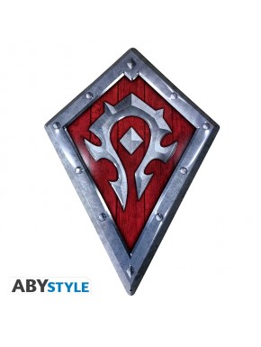World Of Warcraft Placa Metálica Escudo De La Horda (25X35)