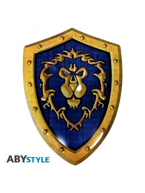 World Of Warcraft Placa Metálica Escudo De La Alianza (26X35)