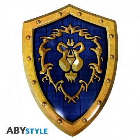World Of Warcraft Placa Metálica Escudo De La Alianza (26X35)