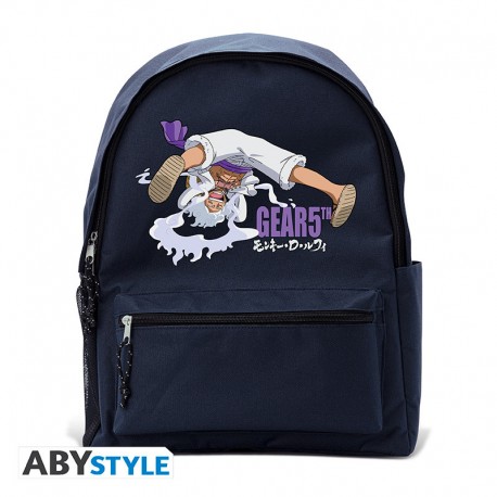 Mochila Azul One Piece Luffy Gear 5Th