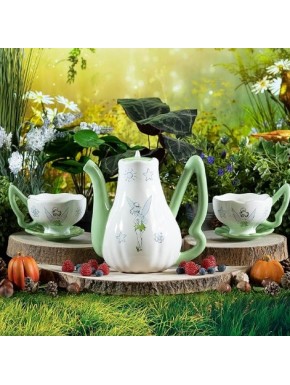 Set Tetera Con Tazas Campanilla Disney