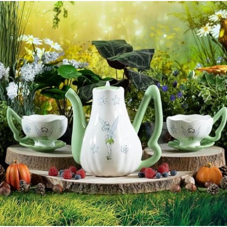 Set Tetera Con Tazas Campanilla Disney
