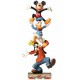 Figura Disney Goofie, Donald y Mickey Jim Shore 22 cm