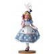 Figura Disney Showcase Alicia con Máscara Cheshire 18 cm