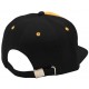 Gorra One Piece Snapback Trafalgar Negra Y Amarilla