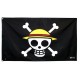 Bandera De One Piece Calavera Luffy 70X120Cm