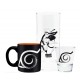 Taza De Café Expreso De Cristal Naruto Shippuden Pck