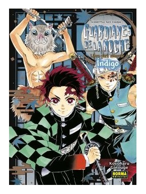 Libro para colorear Demon Slayer - Indigo
