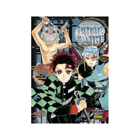 Libro para colorear Demon Slayer - Indigo