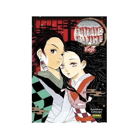 Libro para colorear Demon Slayer - Rojo