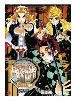 Libro para colorear Demon Slayer - Naranja
