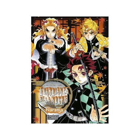 Libro para colorear Demon Slayer - Naranja