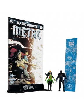 DC Direct Page Punchers Pack de 2 Figuras Batman of Earth-44 & Batman of Earth-11 (Dark Nights: Metal) 8 cm