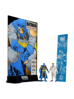 DC Direct Gaming Figuras & Cómic Batman & The Joker (Batman: The Dark Knight Returns) 8 cm