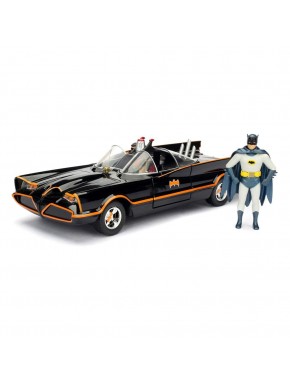 DC Comics Vehículo 1/24 Batman 1966 Classic Batmobile