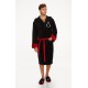 Bathrobe fleece Assassin's Creed white