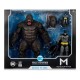DC Justice League Monsterverse DC Multiverse Pack de 2 Figuras Batman & Kong 29 cm