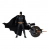 O Cavaleiro das Trevas DC Multiverse Batman & The Batpod Figura de 18 cm com veículo
