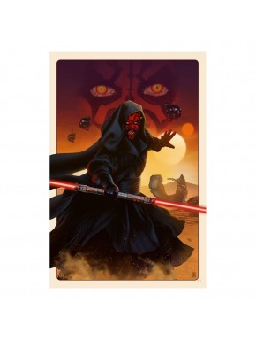 Star Wars Litografia Darth Maul: The Phantom Menace 41 x 61 cm - sin marco