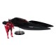 Batman Beyond DC Multiverse Figura con Vehículo Batman & The Batmobile (Gold Label) 53 cm