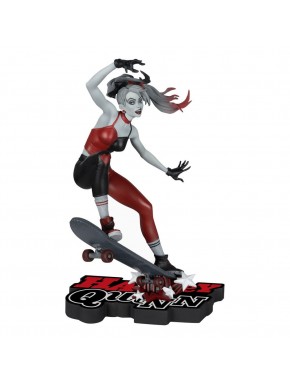 DC Direct Estatua 1/10 Harley Quinn: Red, White & Black Harley Quinn by Ivan Tao 20 cm