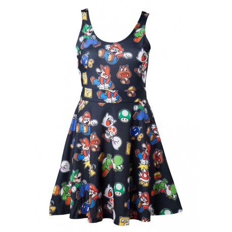 Vestido Super Mario characters