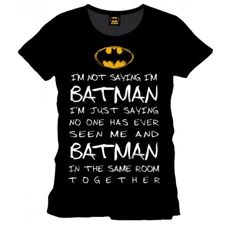 T-shirt Batman Who is Batman