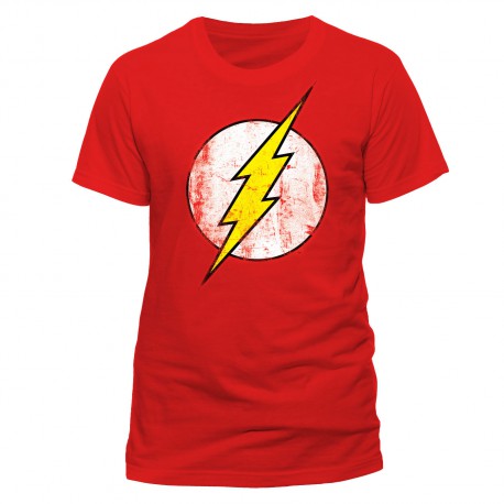 Flash Camiseta Logo Roja