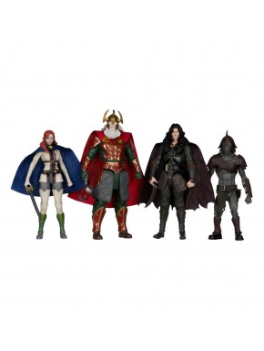 El Señor de los Anillos: la Guerra de los Rohirrim Pack de 4 Figuras 10 cm