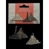 Lot de 2 épingles Minas Tirith & Mt. Doom - Le Seigneur des Anneaux