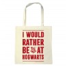 Sac Harry Potter "Je préférerais être à Poudlard" - Style & Magic