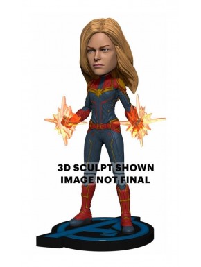 Vengadores: Endgame Cabezón Head Knocker Captain Marvel 20 cm