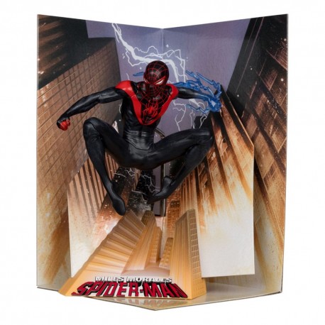 Marvel Collection Estatua PVC 1/10 Spider-Man (Miles Morales: Spider-Man 1) 13 cm