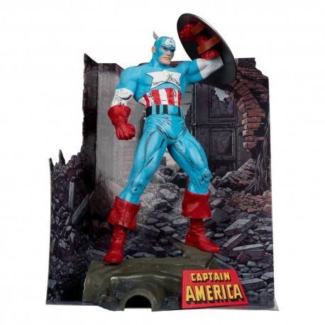 Marvel PVC Estatua PVC 1/6 Captain America (The Amazing Spider-Man 323) 28 cm
